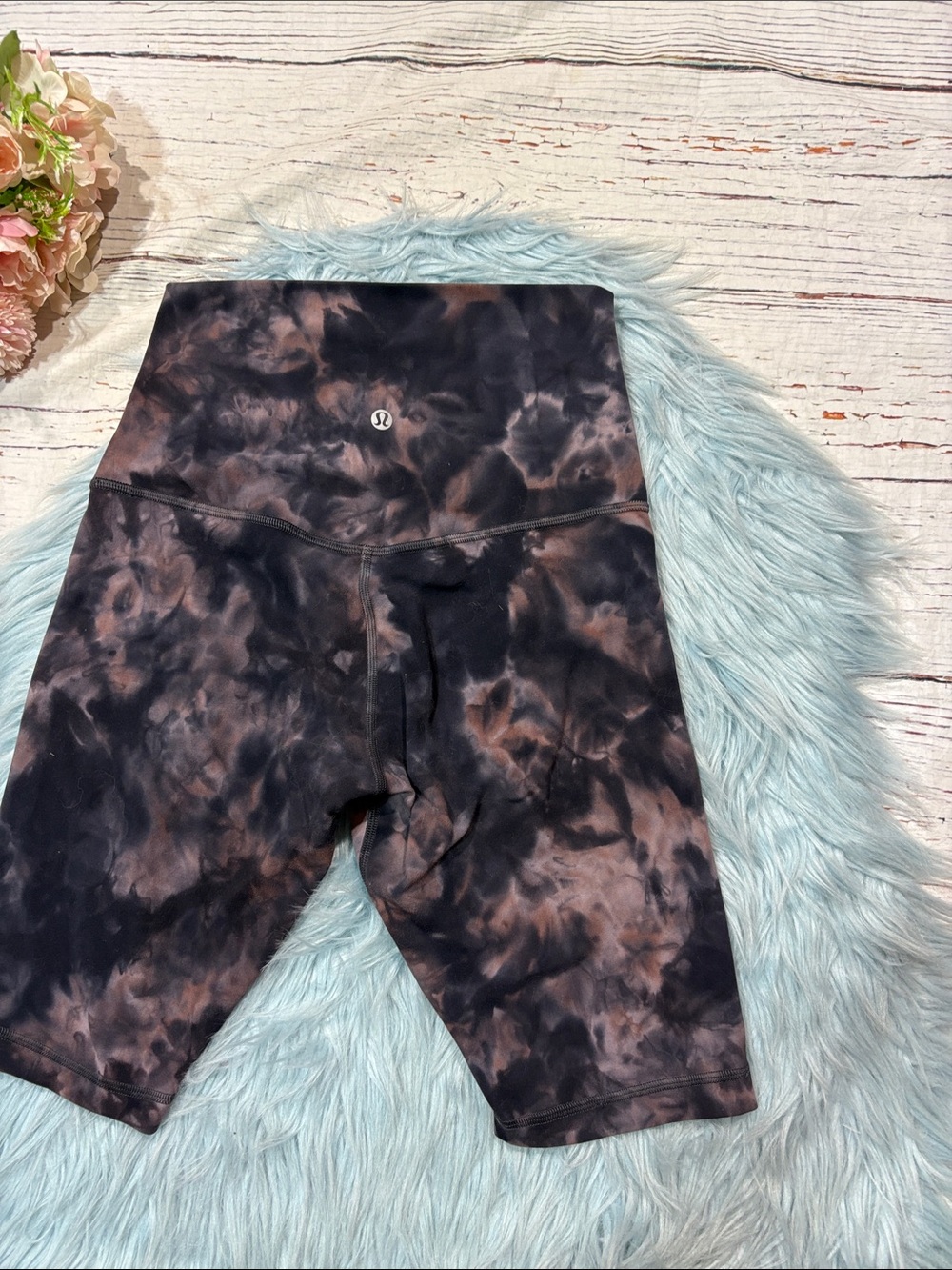 Lululemon Align Super High Rise Short Diamond Dye 10" Nulu - Picture 9 of 9
